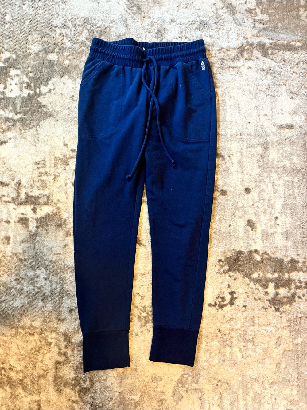 FP Movement by Free People Navy Drawstring Jogger Pants